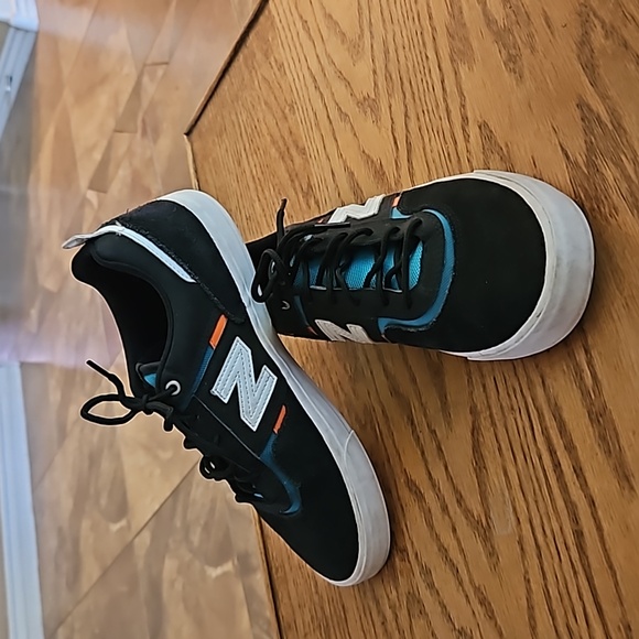 New Balance NB Limited Edition Jamie Foy Sneakers black blue orange mens size 8